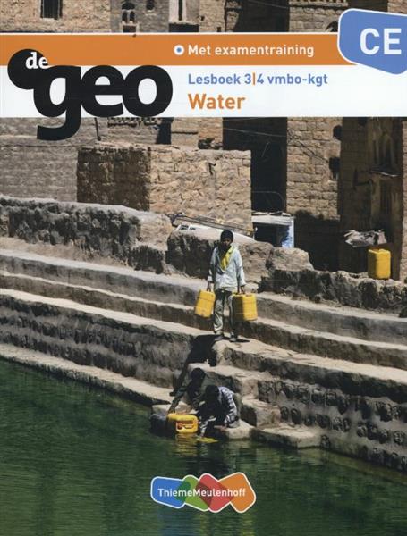 Grote foto water 3 4 vmbo kgt water lesboek 3 4 vmbo kgt ce de geo boeken overige boeken