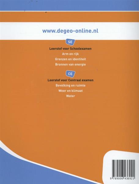 Grote foto water 3 4 vmbo kgt water lesboek 3 4 vmbo kgt ce de geo boeken overige boeken