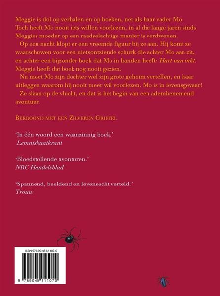 Grote foto hart van inkt boeken jeugd 13 jaar en ouder