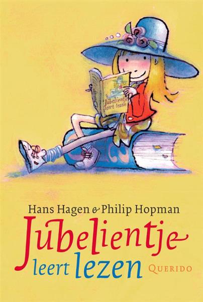 Grote foto jubelientje leert lezen boeken jeugd 13 jaar en ouder