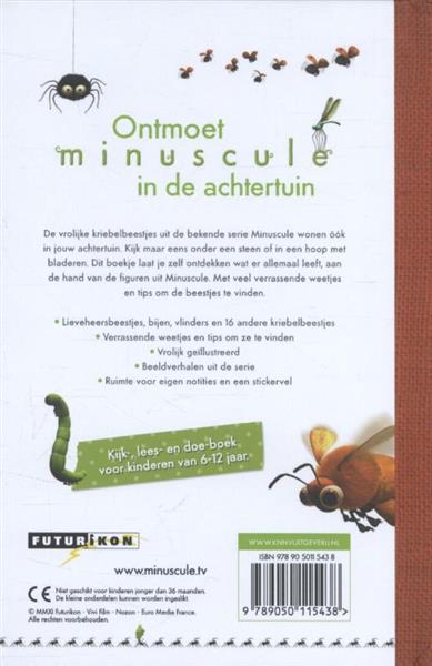 Grote foto ontmoet minuscule in je achtertuin boeken overige boeken