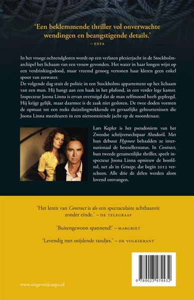 Grote foto contract joona linna 2 boeken thrillers