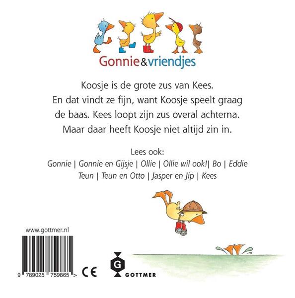 Grote foto kees en koosje gonnie vriendjes boeken jeugd 13 jaar en ouder