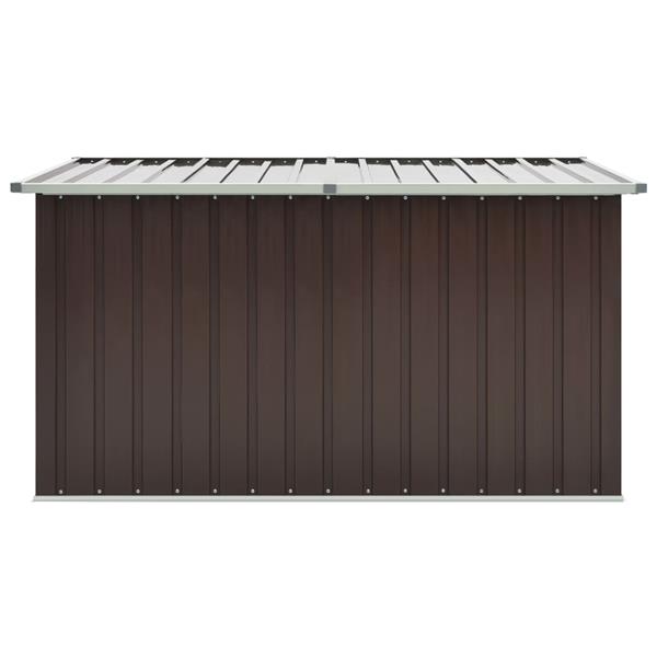 Grote foto vidaxl tuinbox 171x99x93 cm bruin tuin en terras overige tuin en terras
