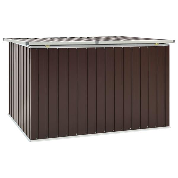 Grote foto vidaxl tuinbox 171x99x93 cm bruin tuin en terras overige tuin en terras
