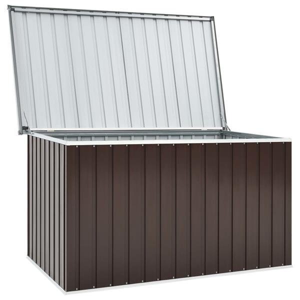 Grote foto vidaxl tuinbox 171x99x93 cm bruin tuin en terras overige tuin en terras