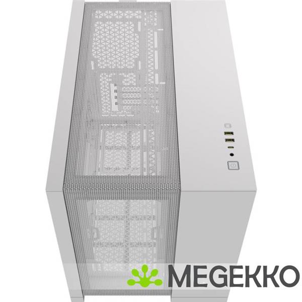 Grote foto corsair 2500d airflow white computers en software behuizingen en kasten