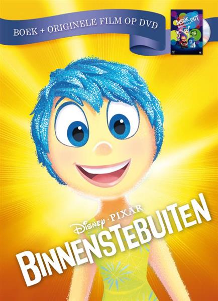 Grote foto binnenstebuiten disney pixar boeken jeugd 13 jaar en ouder