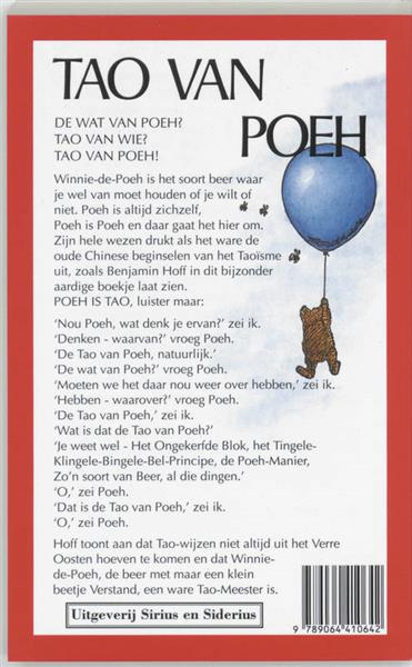 Grote foto tao van poeh boeken overige boeken