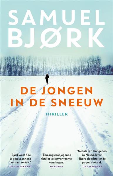 Grote foto de jongen in de sneeuw munch kruger 3 boeken thrillers