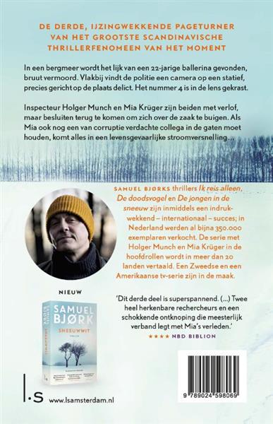 Grote foto de jongen in de sneeuw munch kruger 3 boeken thrillers