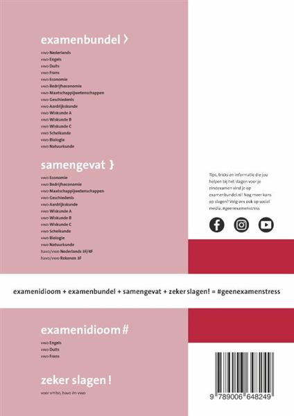 Grote foto examenbundel vwo scheikunde 2023 2024 boeken overige boeken