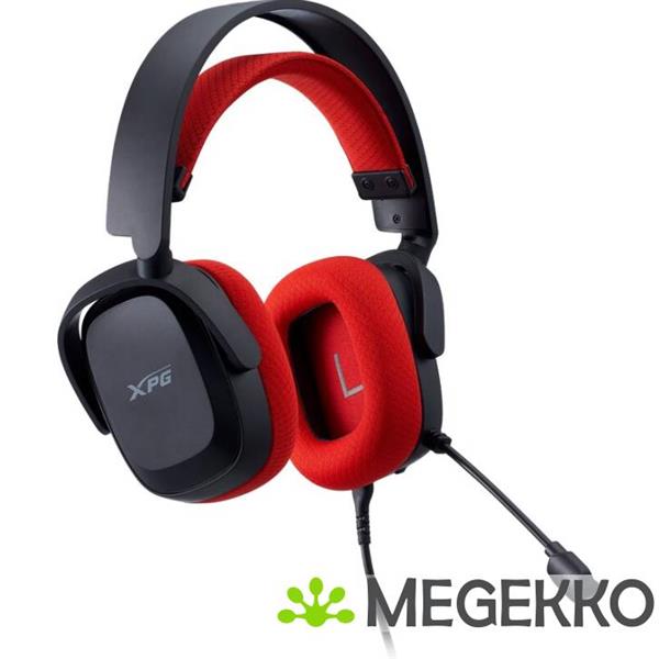 Grote foto xpg precog studio bedraad zwart rood audio tv en foto koptelefoons