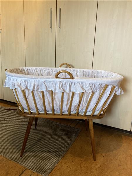 Grote foto rotan babywieg kinderen en baby babywiegjes en ledikanten