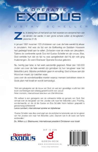 Grote foto operatie exodus boeken overige boeken