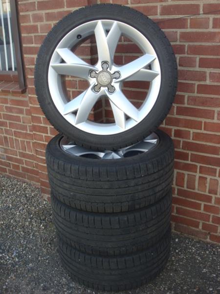 Grote foto 18 audi a8 velgen met banden 5x112 audi a4 a6 a8 auto onderdelen banden en velgen