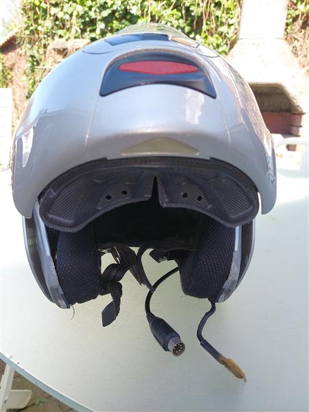 Grote foto motohelm kleding heren lederen kleding