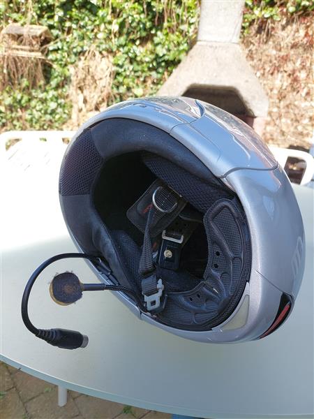Grote foto motohelm kleding heren lederen kleding
