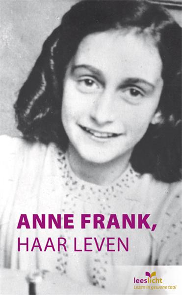 Grote foto anne frank haar leven leeslicht boeken jeugd 13 jaar en ouder