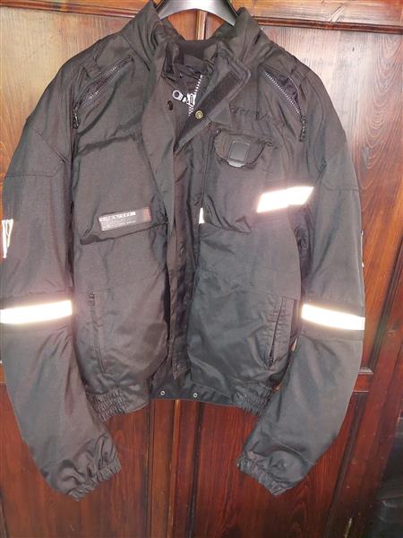Grote foto herenpak motorijder kleding heren lederen kleding