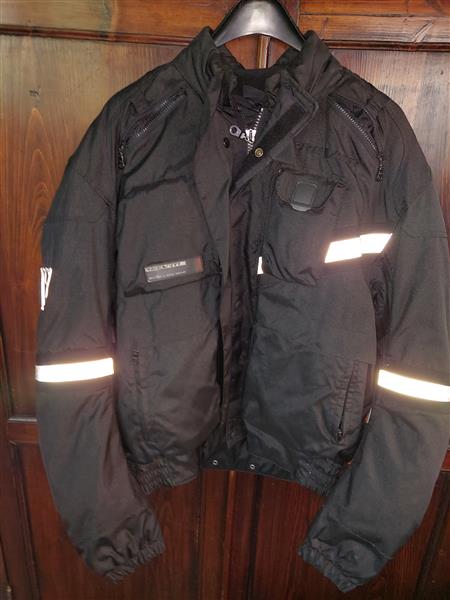 Grote foto herenpak motorijder kleding heren lederen kleding