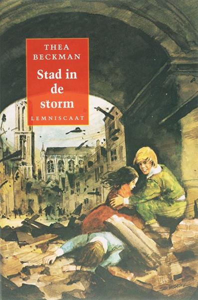 Grote foto stad in de storm boeken jeugd 13 jaar en ouder