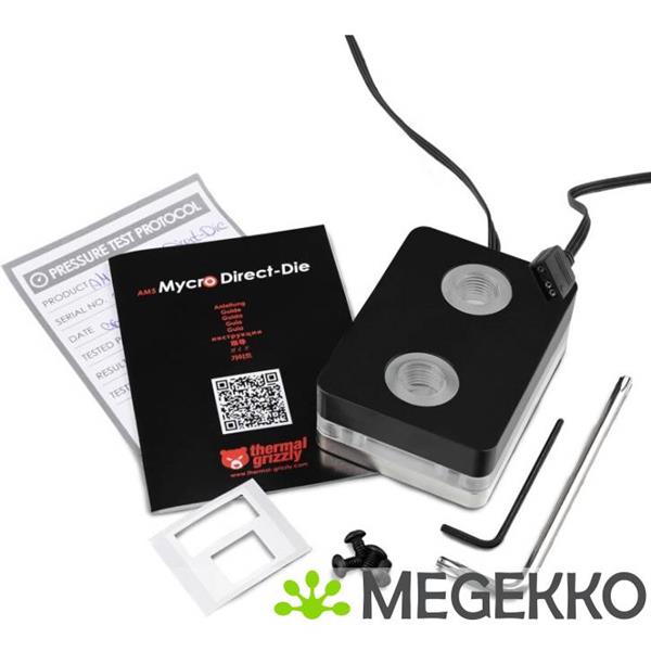 Grote foto thermal grizzly am5 mycro direct die rgb computers en software overige computers en software