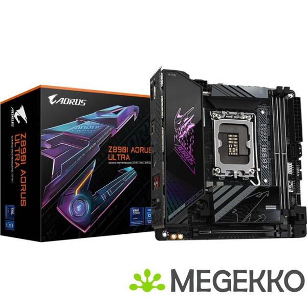 Grote foto gigabyte z890i aorus ultra computers en software moederborden