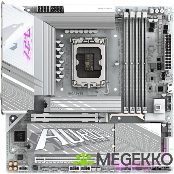 Grote foto gigabyte z890m aorus elite wifi7 ice computers en software moederborden