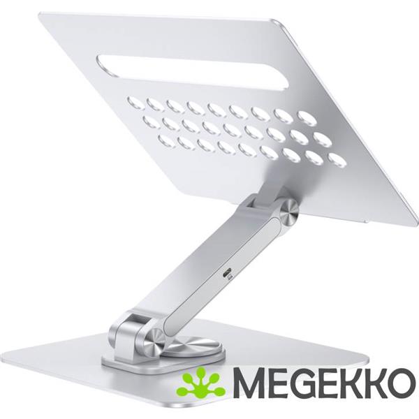 Grote foto conceptronic donn27g laptopstandaard zilver computers en software overige computers en software