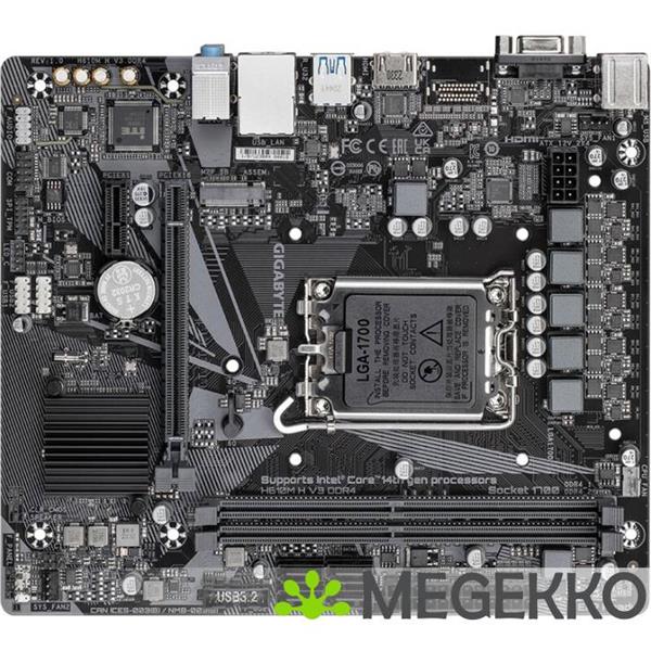 Grote foto gigabyte h610m h v3 ddr4 computers en software moederborden