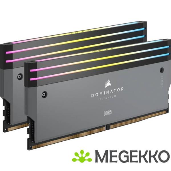 Grote foto corsair ddr5 dominator titanium 2x16gb 6000 computers en software overige computers en software