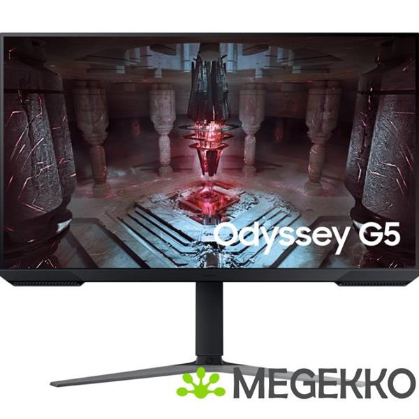 Grote foto samsung odyssey g5 ls32cg510euxen 32 quad hd 165hz va gaming monitor computers en software overige computers en software
