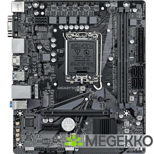 Grote foto gigabyte h610m s2h v3 ddr4 computers en software moederborden