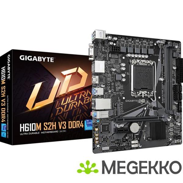 Grote foto gigabyte h610m s2h v3 ddr4 computers en software moederborden