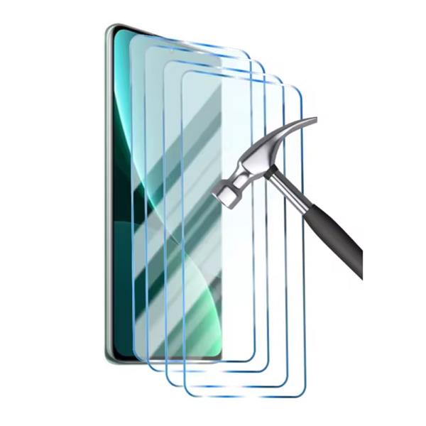 Grote foto 4 pack xiaomi poco m7 pro 5g screen protector tempered glass telecommunicatie mobieltjes