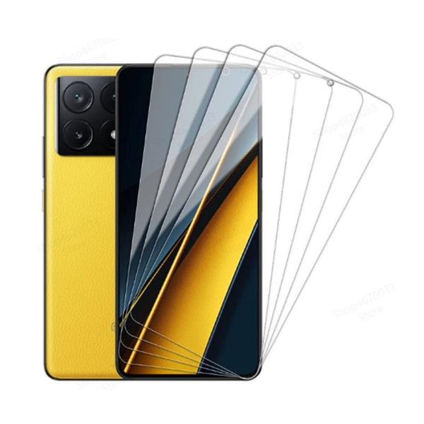 Grote foto 4 pack xiaomi poco m4 pro 5g screen protector tempered glass telecommunicatie mobieltjes