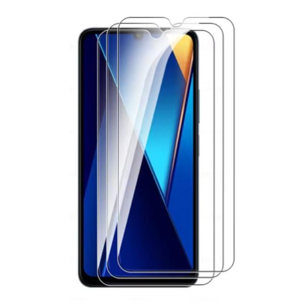 Grote foto 4 pack xiaomi poco c40 screen protector tempered glass telecommunicatie mobieltjes