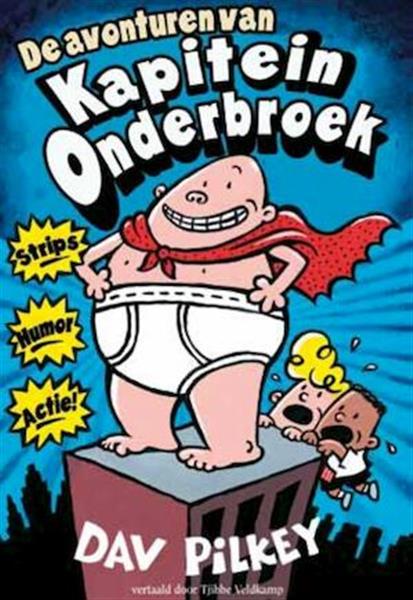 Grote foto de avonturen van kapitein onderbroek boeken overige boeken