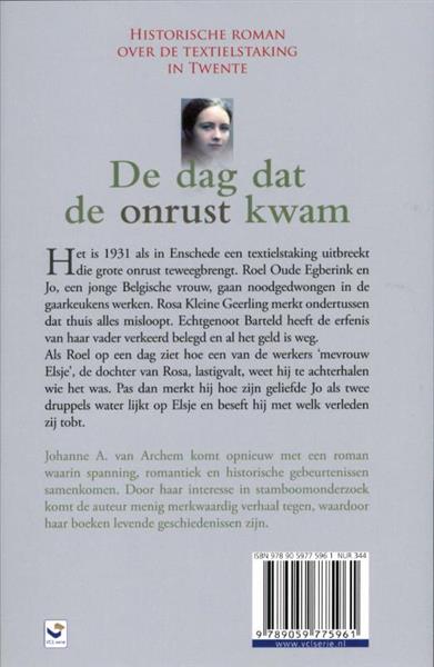Grote foto de dag dat de onrust kwam boeken overige boeken