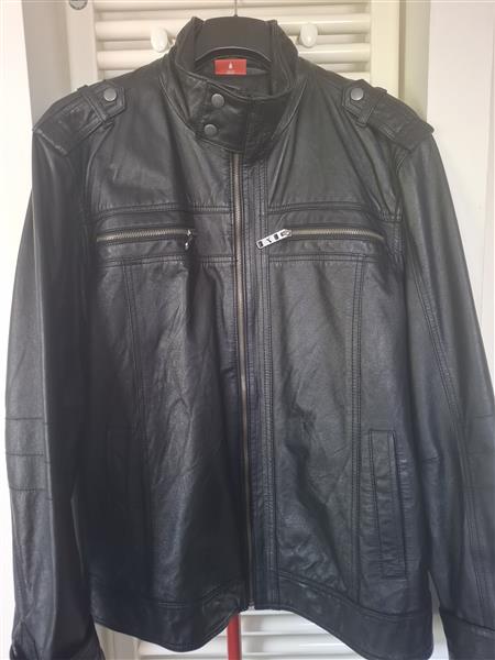 Grote foto puma lederen jas kleding heren lederen kleding