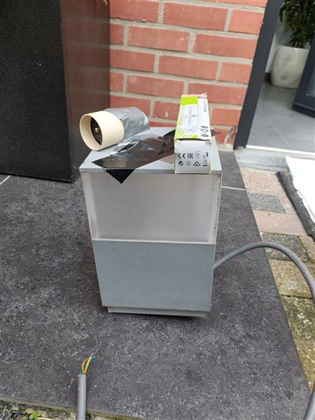 Grote foto delta light tuinlamp met alles erbij tuin en terras verlichting