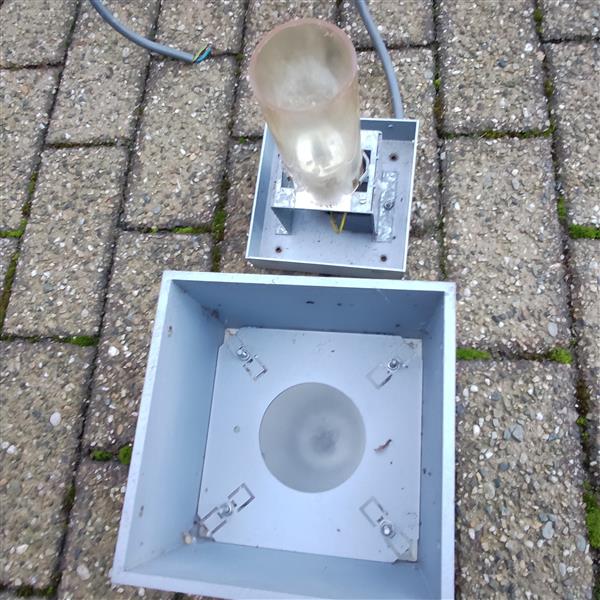Grote foto delta light tuinlamp met alles erbij tuin en terras verlichting