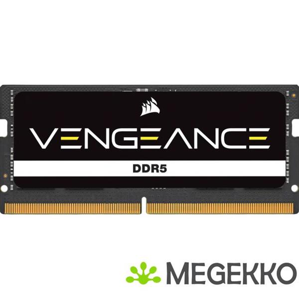Grote foto corsair ddr5 sodimm vengeance 1x16gb 5600 computers en software harde schijven