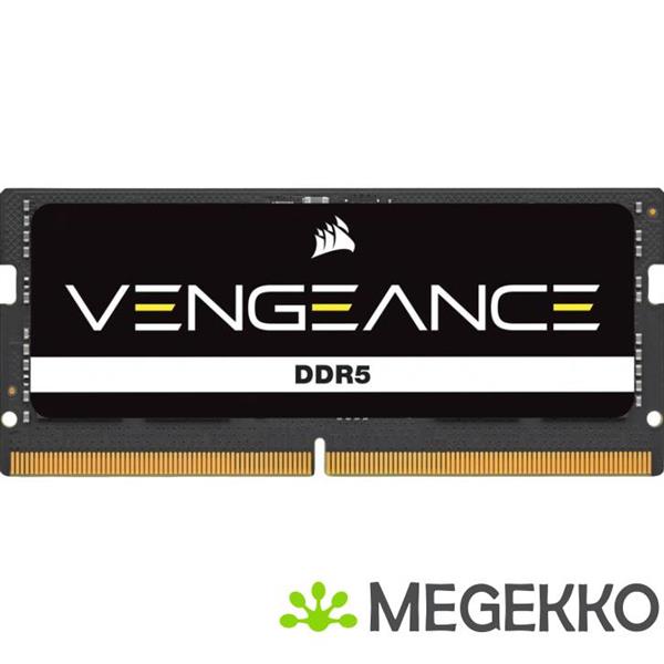 Grote foto corsair ddr5 sodimm vengeance 1x16gb 5600 computers en software harde schijven