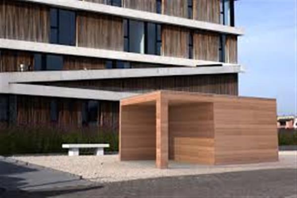 Grote foto nieuw modern houten tuinhuis viva maatwerk tuin en terras tuinhuisjes en blokhutten