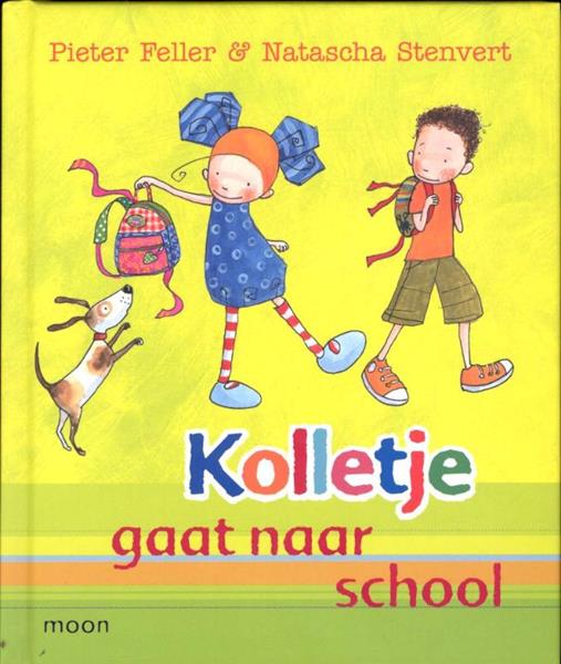Grote foto kolletje gaat naar school boeken jeugd 13 jaar en ouder