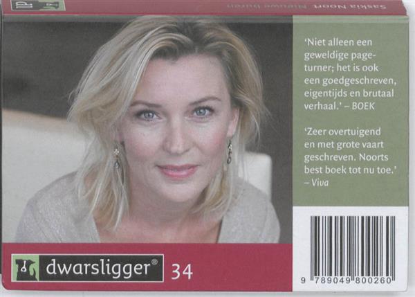 Grote foto nieuwe buren dwarsligger 34 boeken thrillers