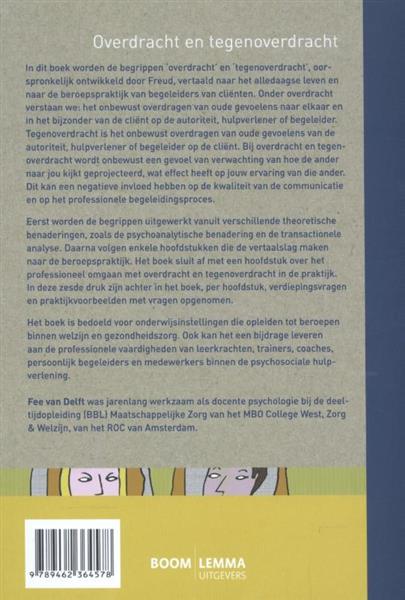 Grote foto overdracht en tegenoverdracht boeken politiek en maatschappij