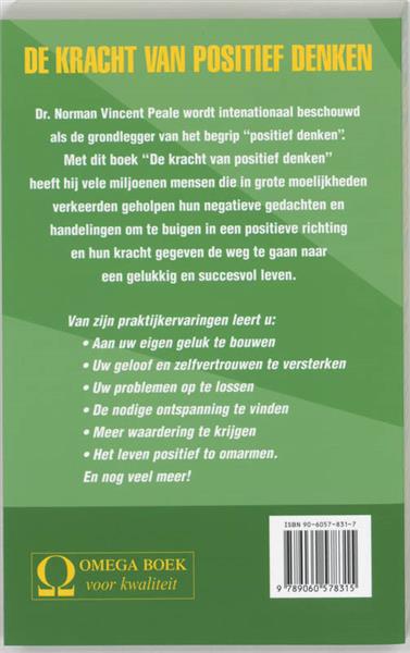 Grote foto de kracht van positief denken boeken psychologie